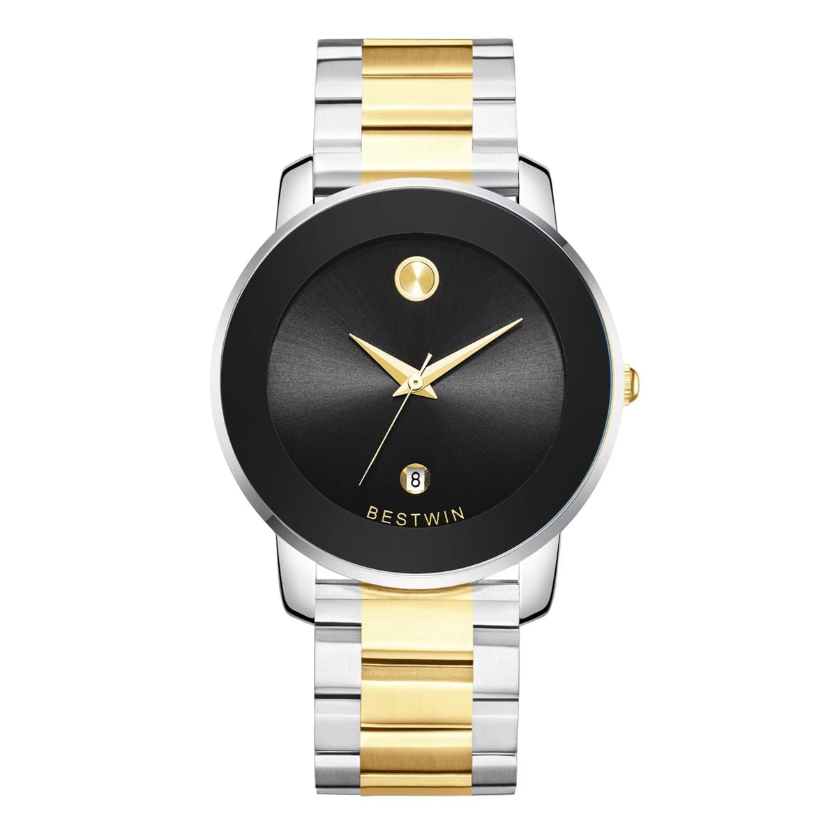 BESTWIN Men's Watch Ultra-Thin Minimalist Classic Fashion Quartz - Gadget Rush BD